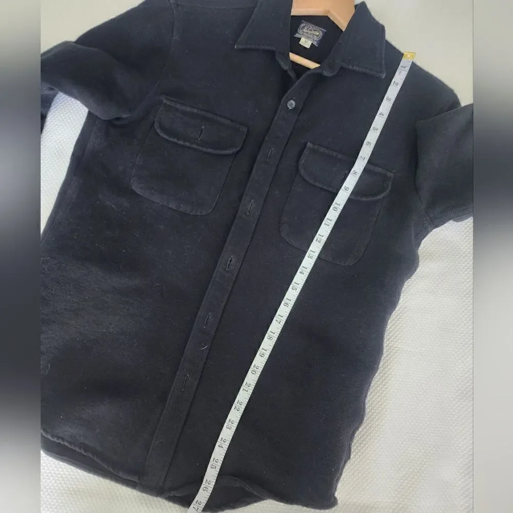J crew shacket cotton button front shirt jacket